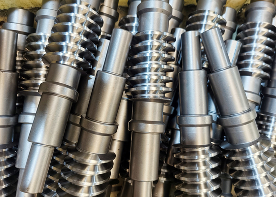 Προσαρμοσμένο AISI 4140 Steel Worm Shaft και Worm Gear Set για εφαρμογές βαριάς χρήσης