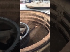 AISI 4140 Διπλό ελικοειδές γρανάζια τροχός γρανάζια χόμπινγκ 260-300 HB